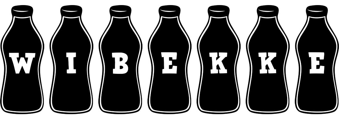 Wibekke bottle logo