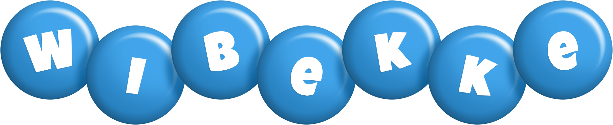Wibekke candy-blue logo