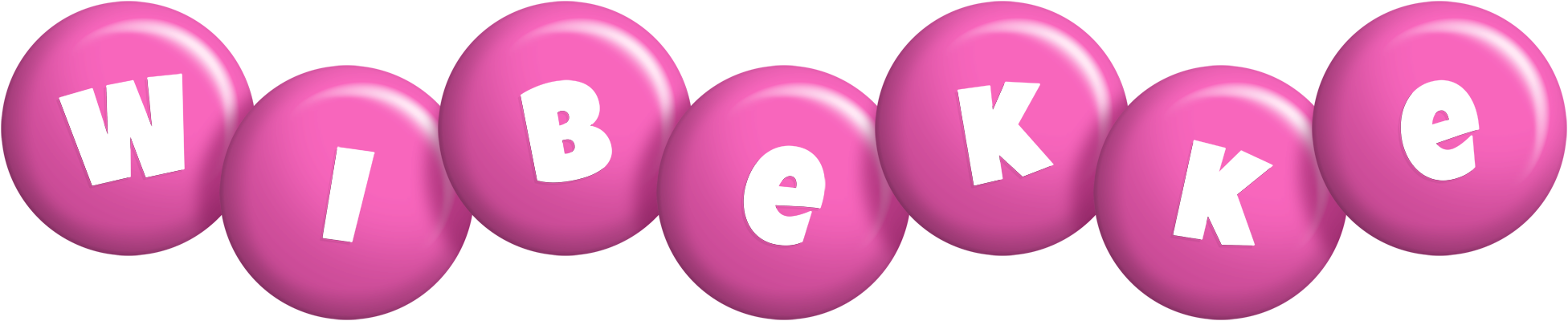 Wibekke candy-pink logo