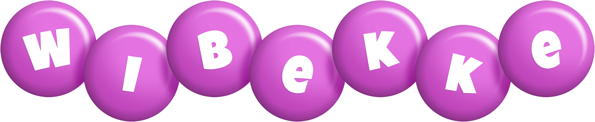 Wibekke candy-purple logo