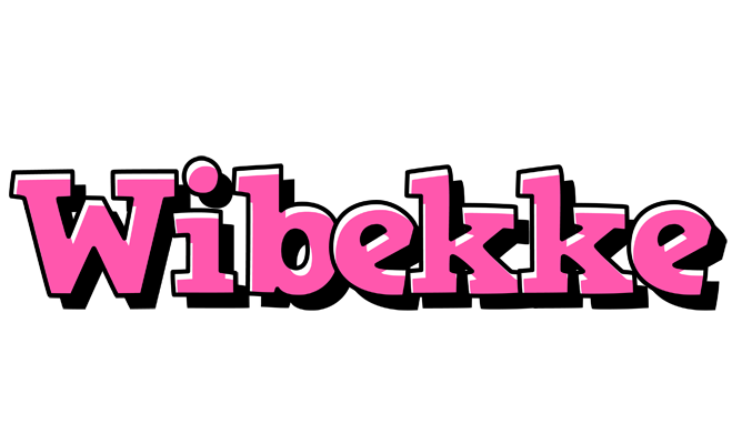 Wibekke girlish logo
