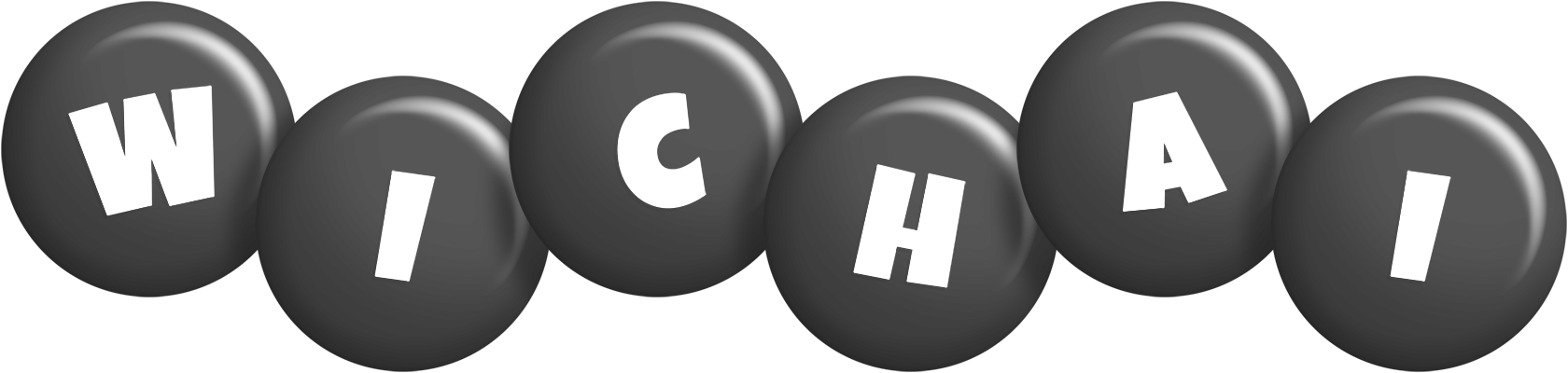Wichai candy-black logo