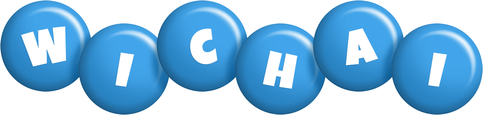 Wichai candy-blue logo