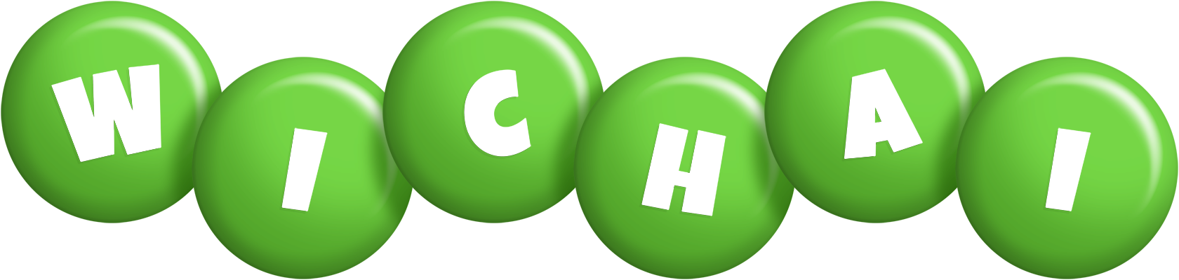 Wichai candy-green logo