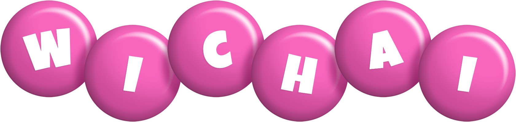 Wichai candy-pink logo