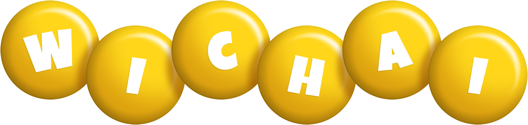 Wichai candy-yellow logo