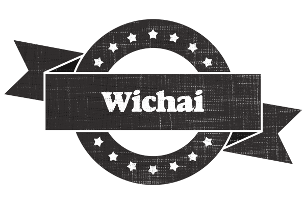 Wichai grunge logo