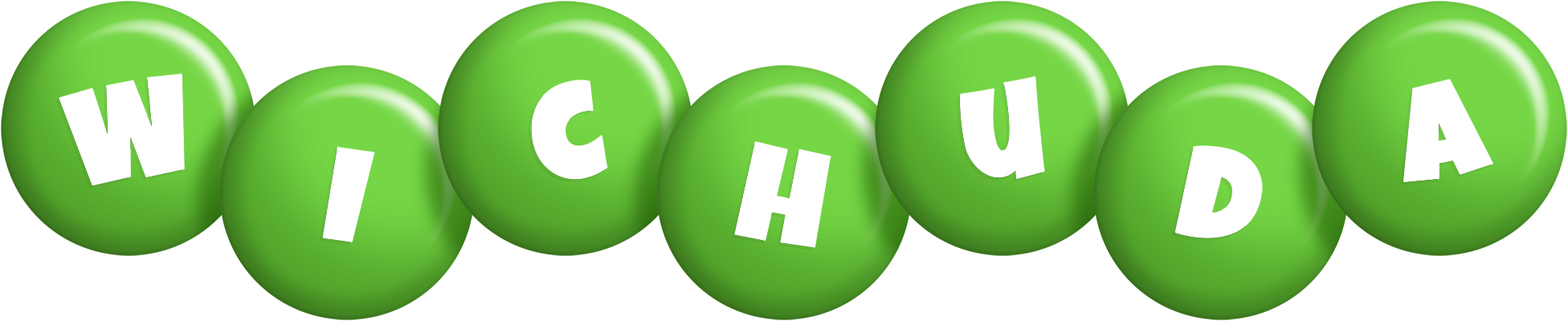 Wichuda candy-green logo