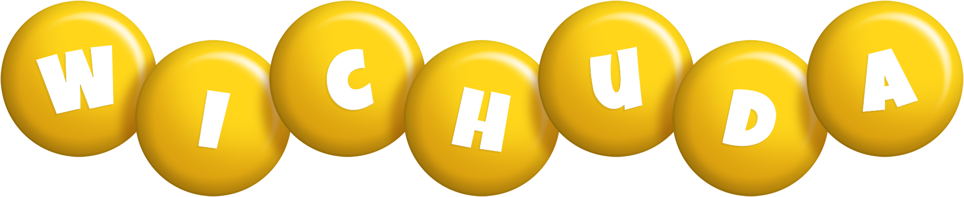 Wichuda candy-yellow logo