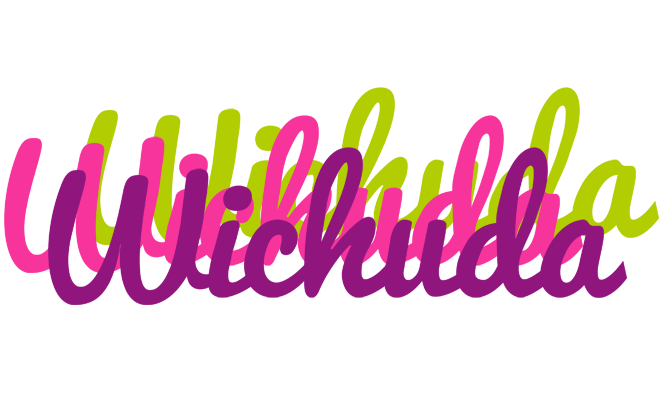 Wichuda flowers logo
