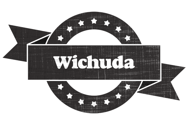 Wichuda grunge logo