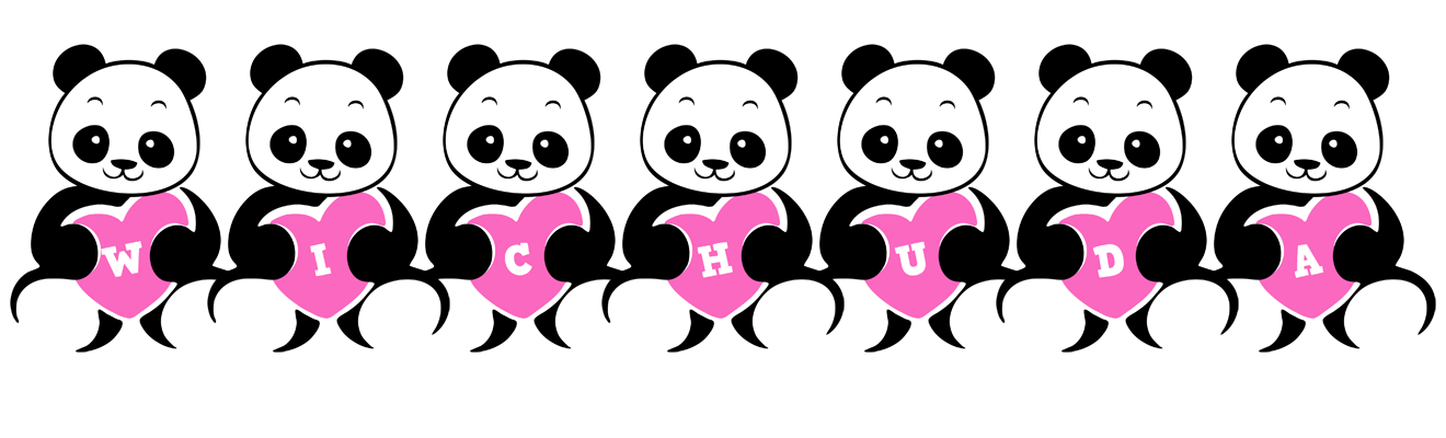 Wichuda love-panda logo