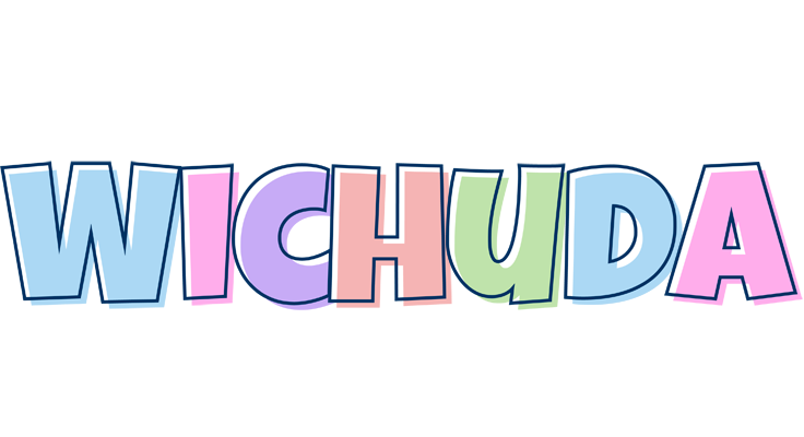 Wichuda pastel logo