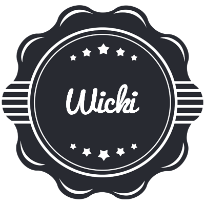 Wicki badge logo