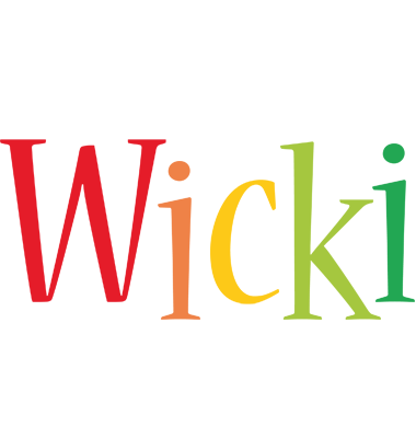 Wicki birthday logo