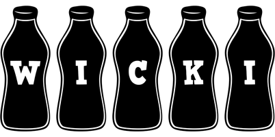 Wicki bottle logo