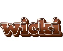 Wicki brownie logo