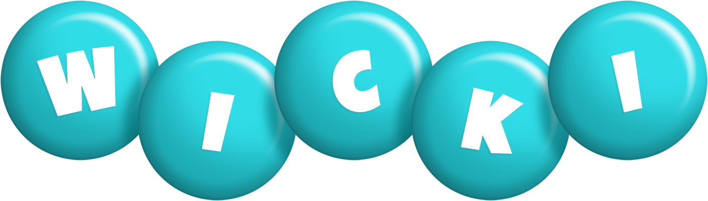 Wicki candy-azur logo