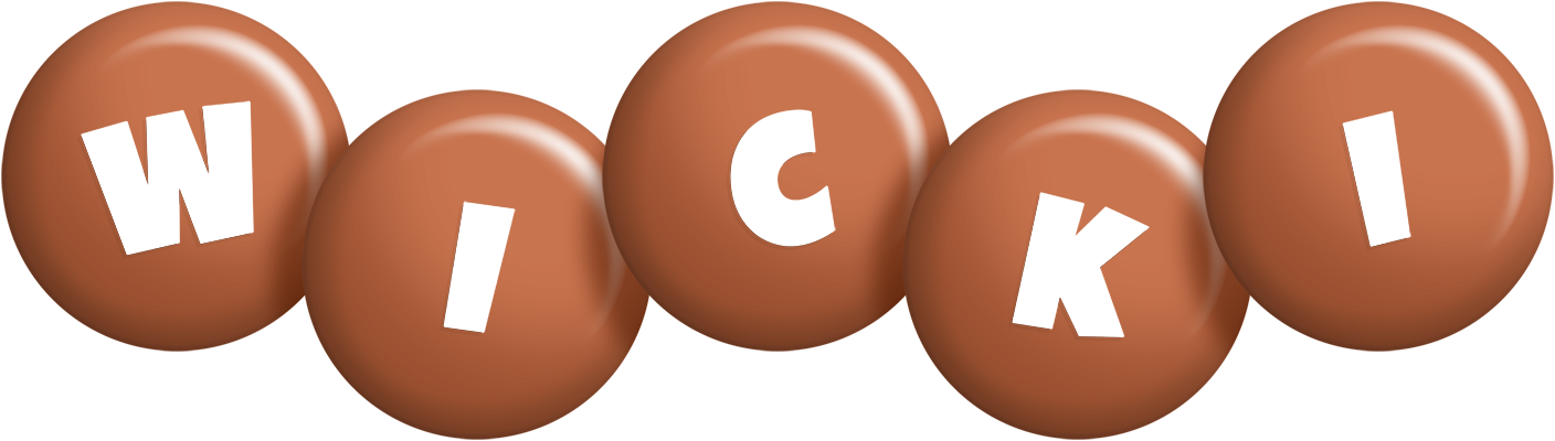 Wicki candy-brown logo