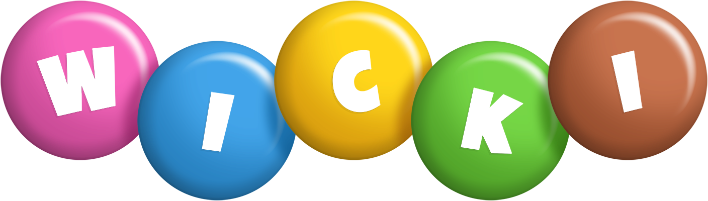 Wicki candy logo