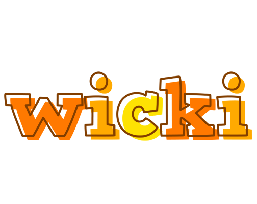 Wicki desert logo