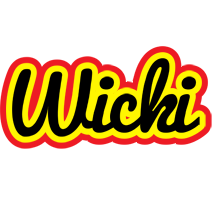 Wicki flaming logo