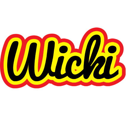 Wicki flaming logo