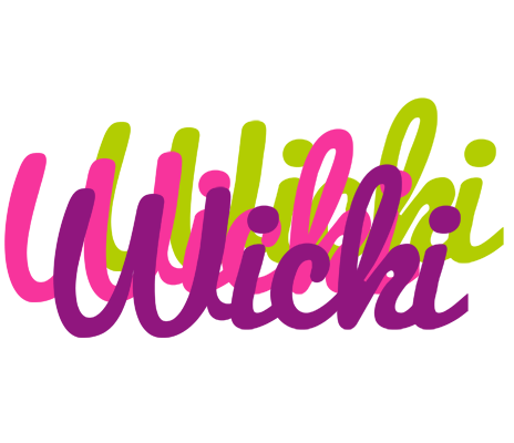 Wicki flowers logo