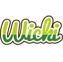 Wicki golfing logo