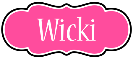 Wicki invitation logo