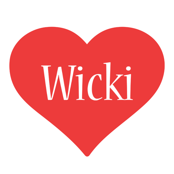 Wicki love logo