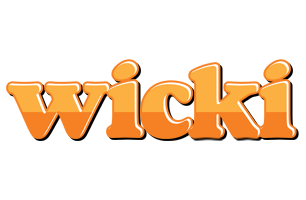 Wicki orange logo