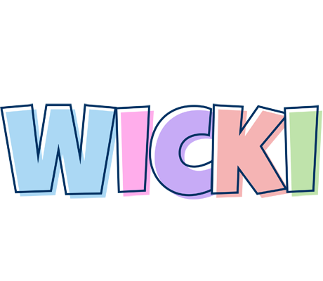 Wicki pastel logo