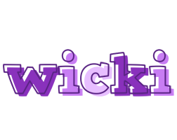 Wicki sensual logo