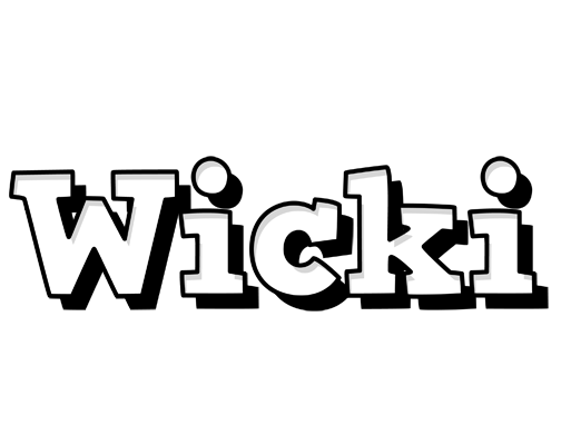 Wicki snowing logo