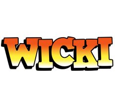 Wicki sunset logo