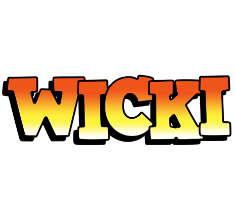 Wicki sunset logo