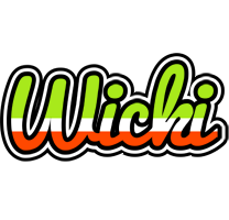 Wicki superfun logo