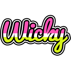 Wicky candies logo