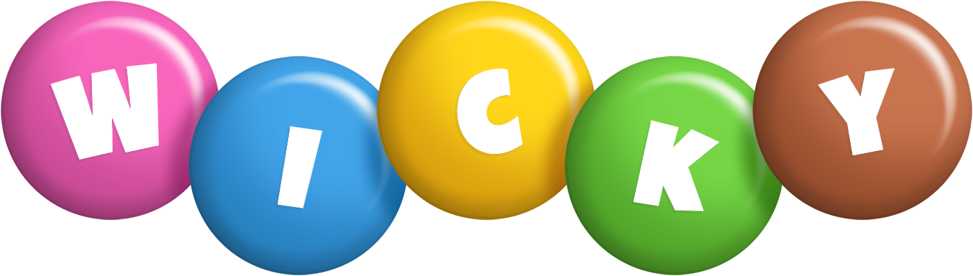 Wicky candy logo