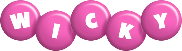 Wicky candy-pink logo