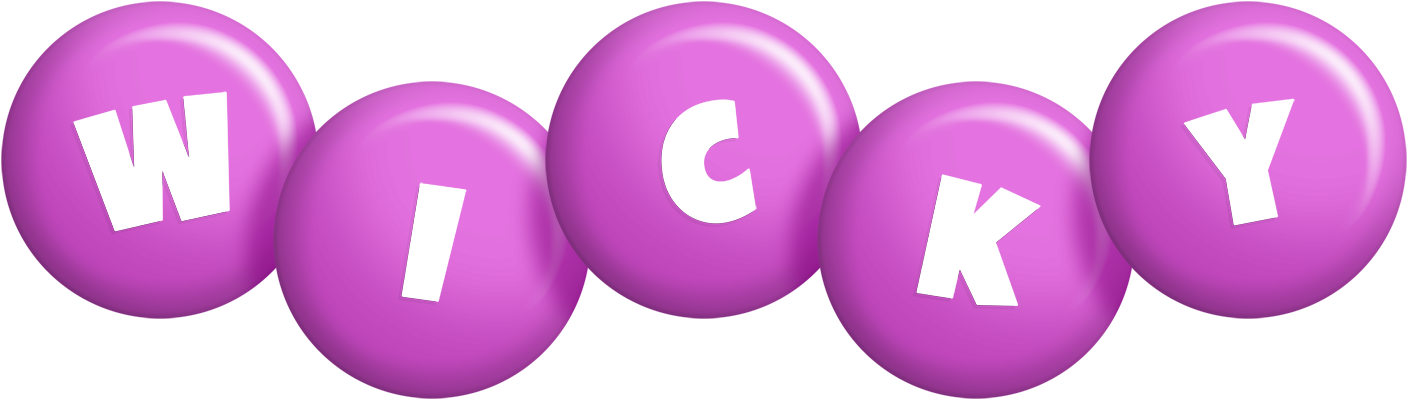 Wicky candy-purple logo