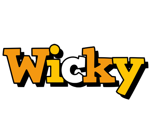 Wicky cartoon logo