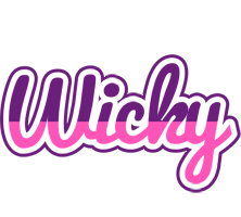 Wicky cheerful logo