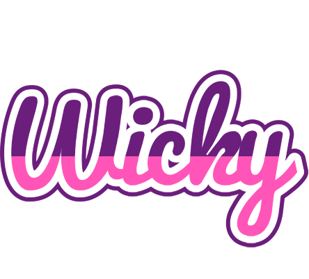Wicky cheerful logo