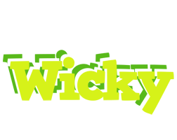Wicky citrus logo