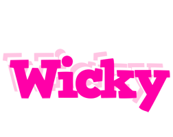 Wicky dancing logo