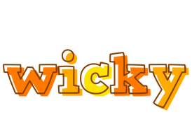 Wicky desert logo