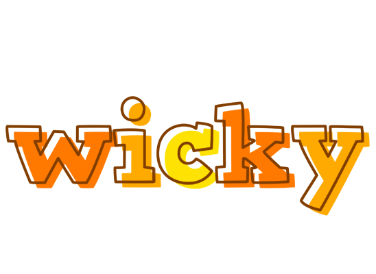 Wicky desert logo