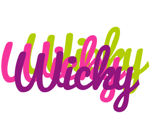 Wicky flowers logo